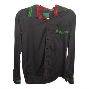 Cavalry long sleeve button up size medium